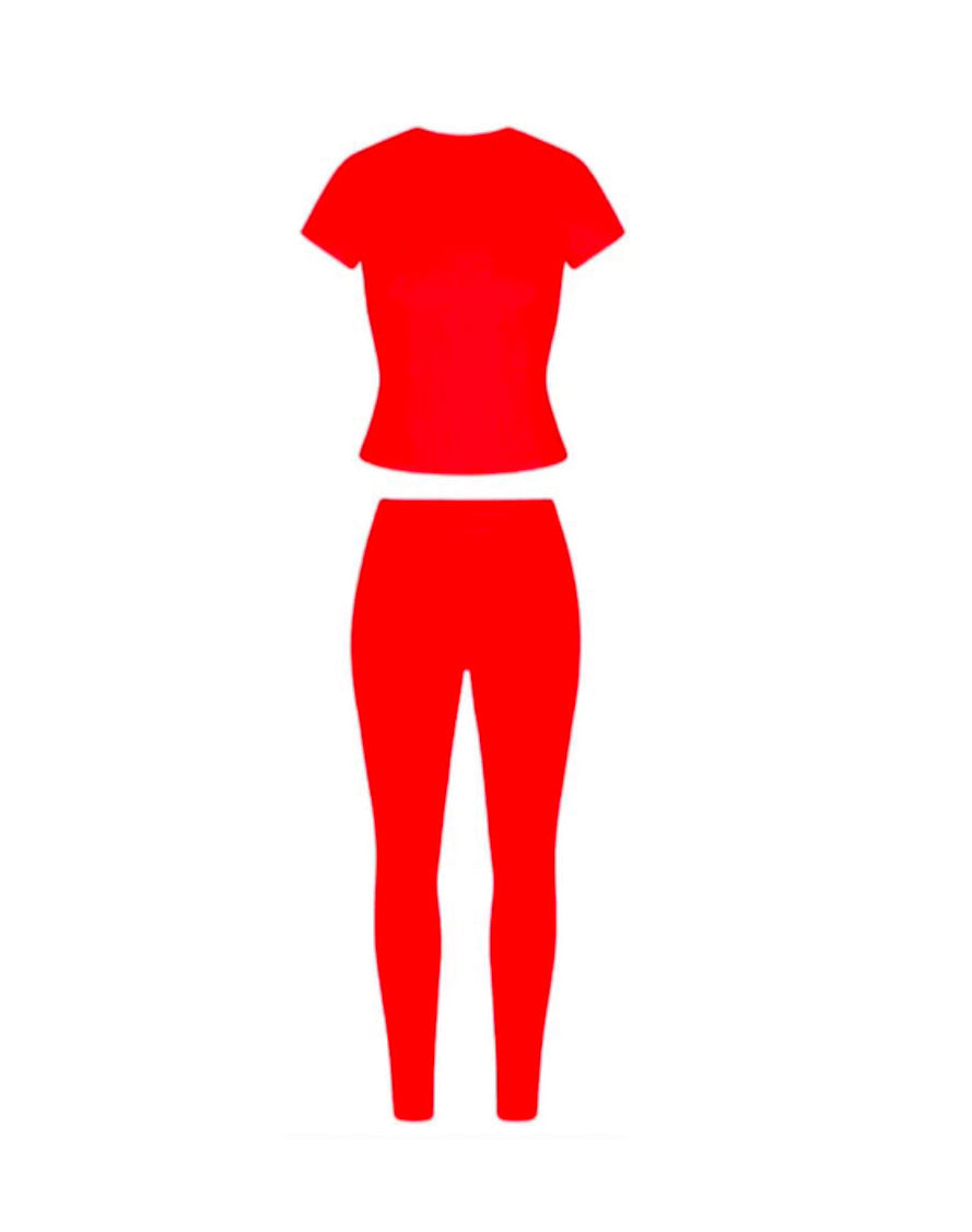 RED PRETTY FLEX SET